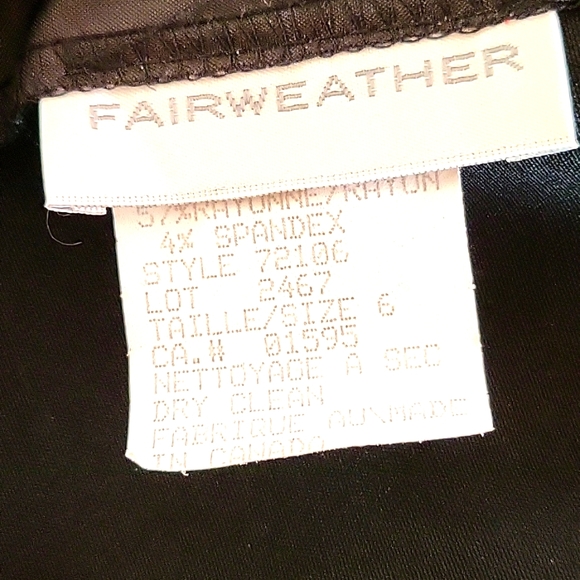 SALE! Cocktail Dress, Black, Spaghetti Strap, Stretch, A-line, Rosette, 6 - Picture 15 of 15